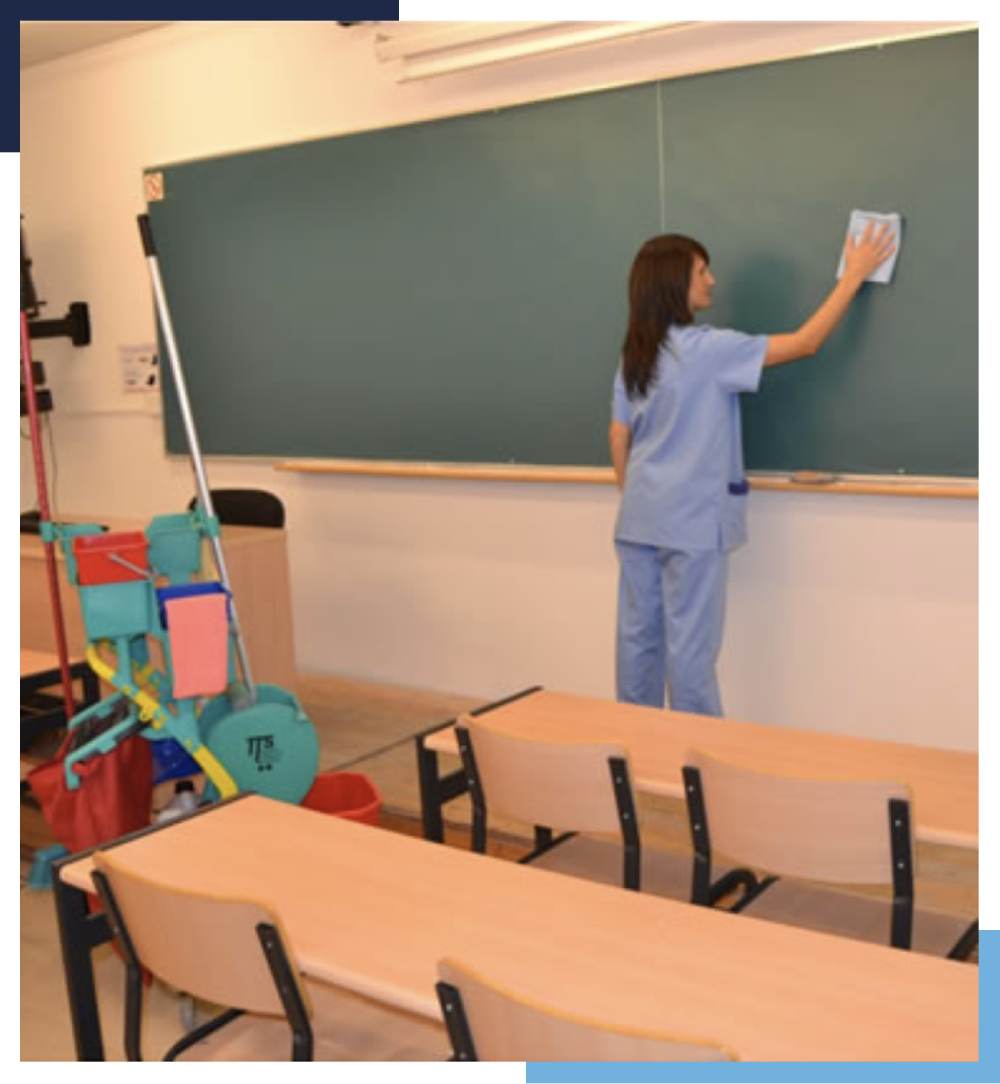 Limpieza de colegios en Madrid
