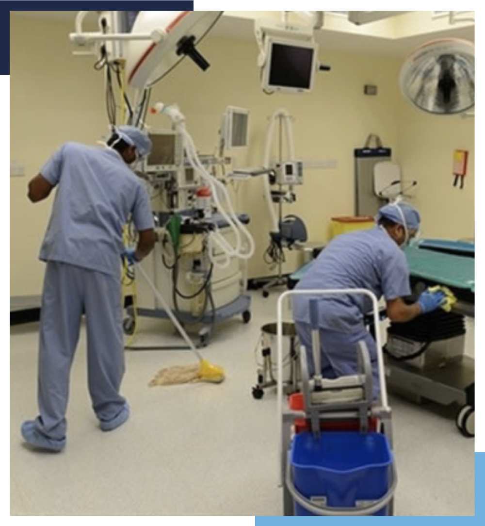 Limpieza de centros sanitarios en Madrid