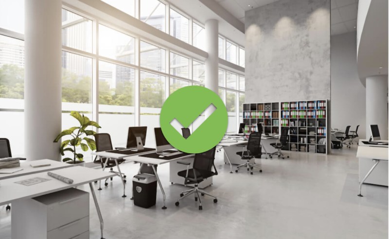 Errores más comunes limpieza oficinas